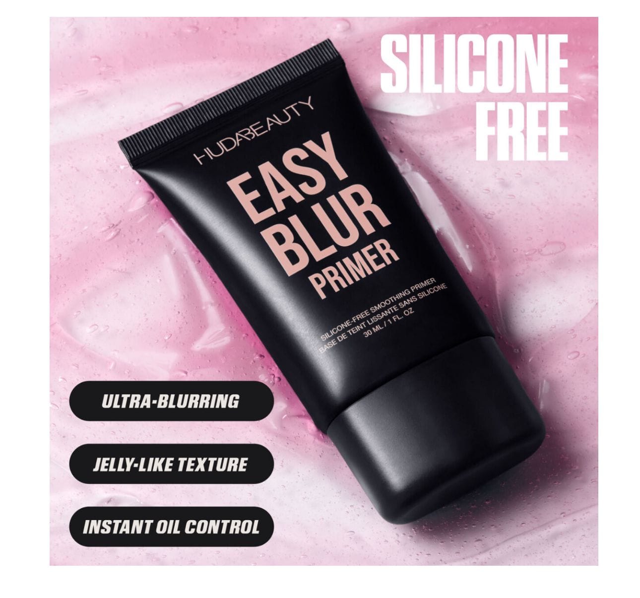 Huda Beauty Easy Blur Silicone-Free Smoothing & Pore-Minimizing Primer