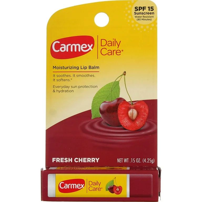 Carmex Lip Balm Strawberry-Cherry Sticks