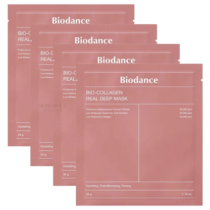 BIODANCE Bio Collagen Real Deep Mask - Pack of 4