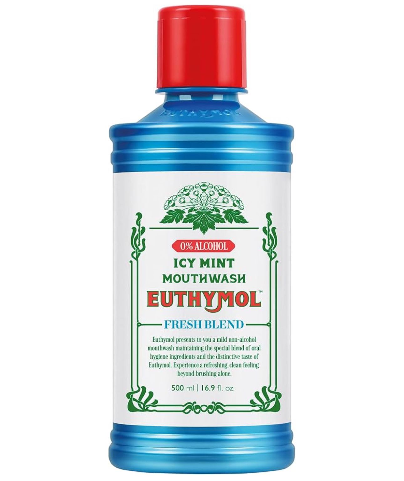 Euthymol Mouthwash ICY Mint 500ml - ICY MINT