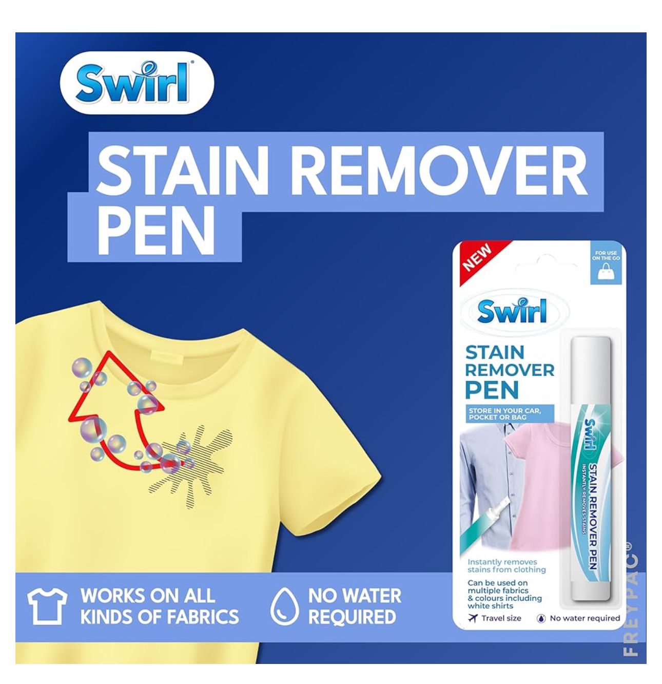 Swirl Instant Clothes Stain Remover Pen