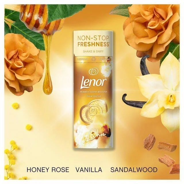 LENOR In-Wash Laundry Scent Booster Beads - 176g - Gold Orchid