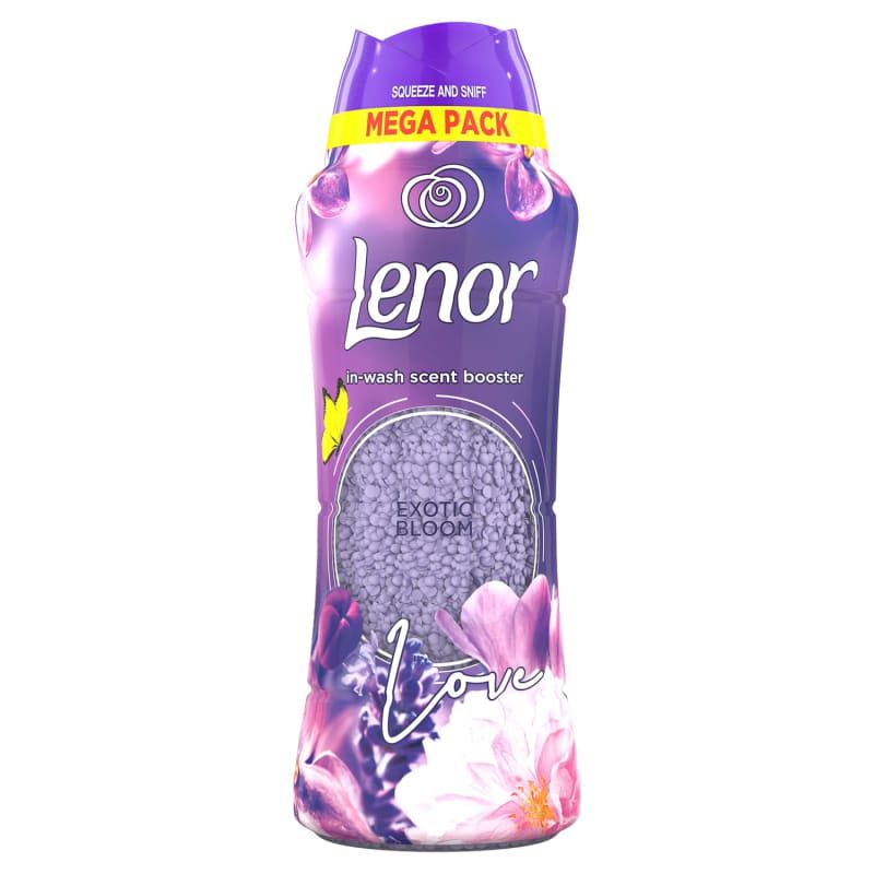 LENOR In-Wash Laundry Scent Booster Beads - 570g - Exotic Bloom