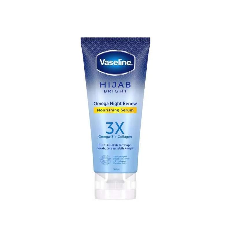 Vaseline Hijab 180ml - Omega Night Renew Nourishing Serum