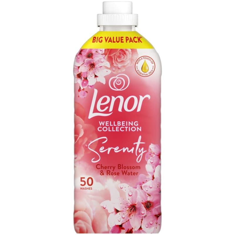 Lenor 50 Wash Liquid Fabric Conditioner - Cherry Blossom