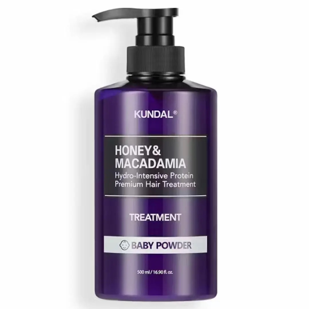 KUNDAL Honey & Macadamia Protein Treatment- 500ml - Baby powder
