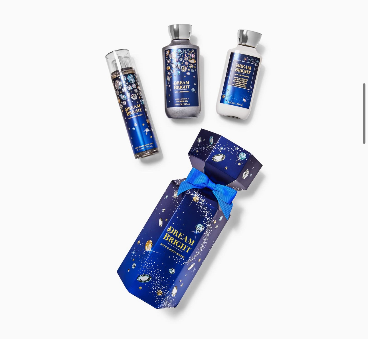Bath & Body - Dream Bright Gift Set - Nourishing Body Lotion - Shower Gel - Fine Fragrance Mist