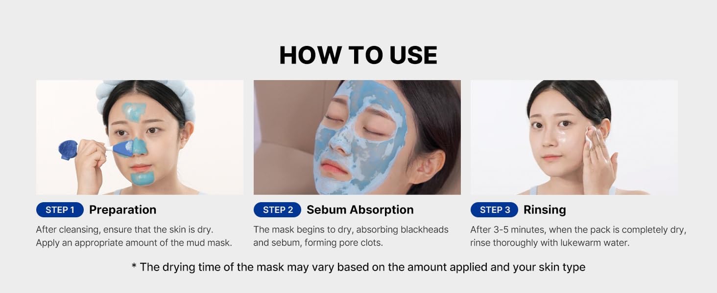 Medicube Zero Pore Blackhead Mud Facial Mask