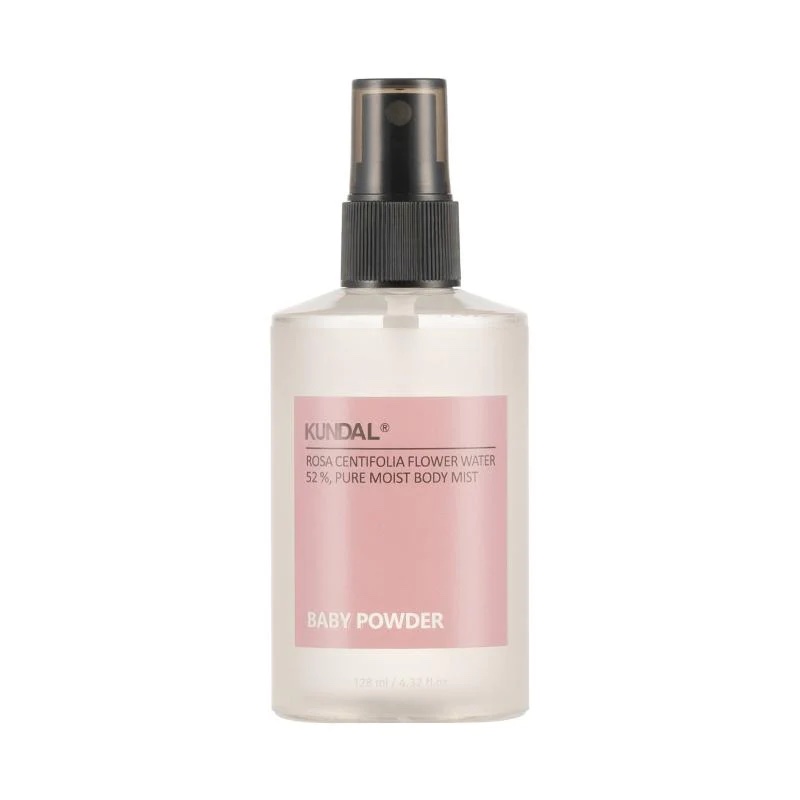 KUNDAL Pure Moist Body Mist - 128ml - Baby Powder