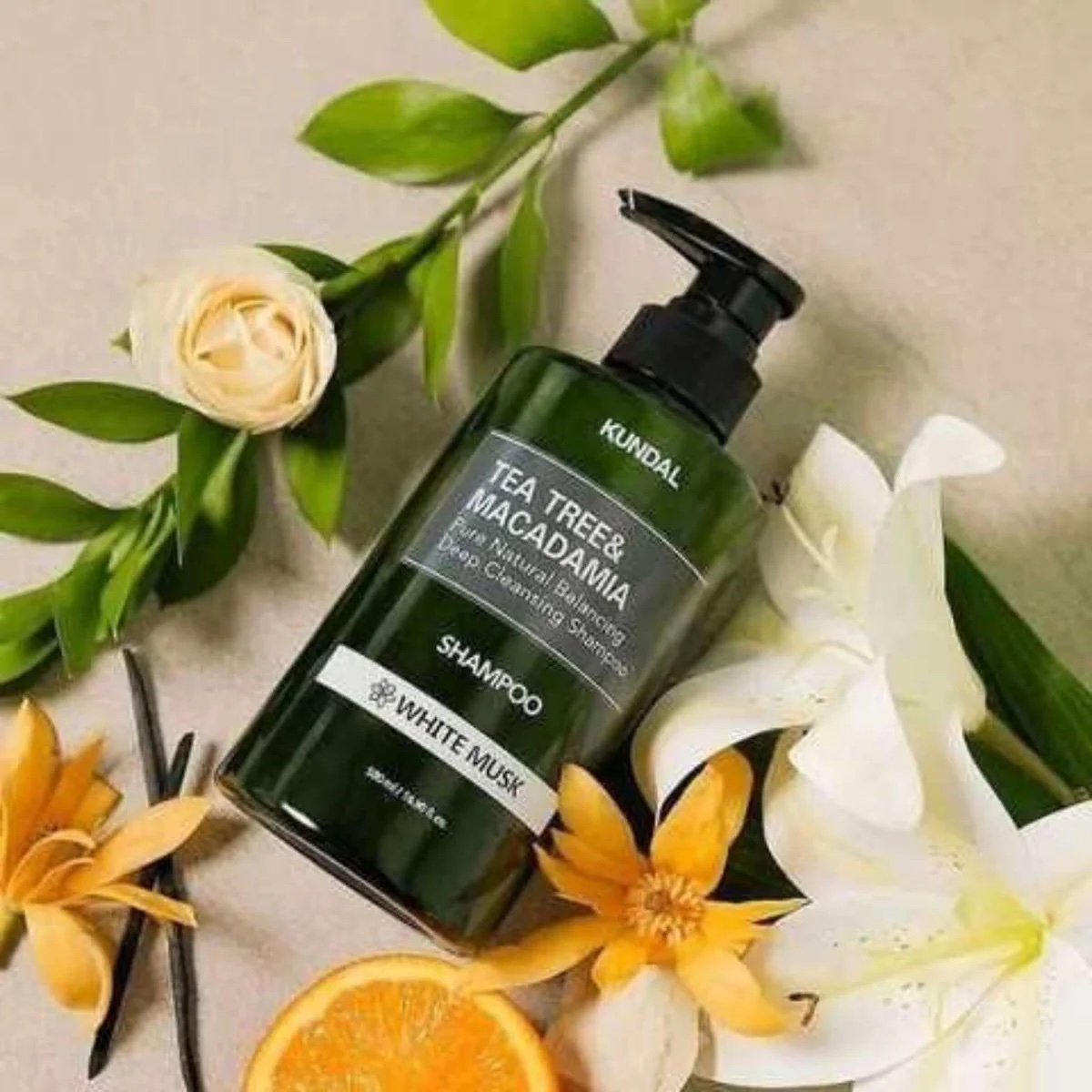 KUNDAL Tea Tree & Macadamia Deep Cleansing Shampoo 500ML - 3 scents