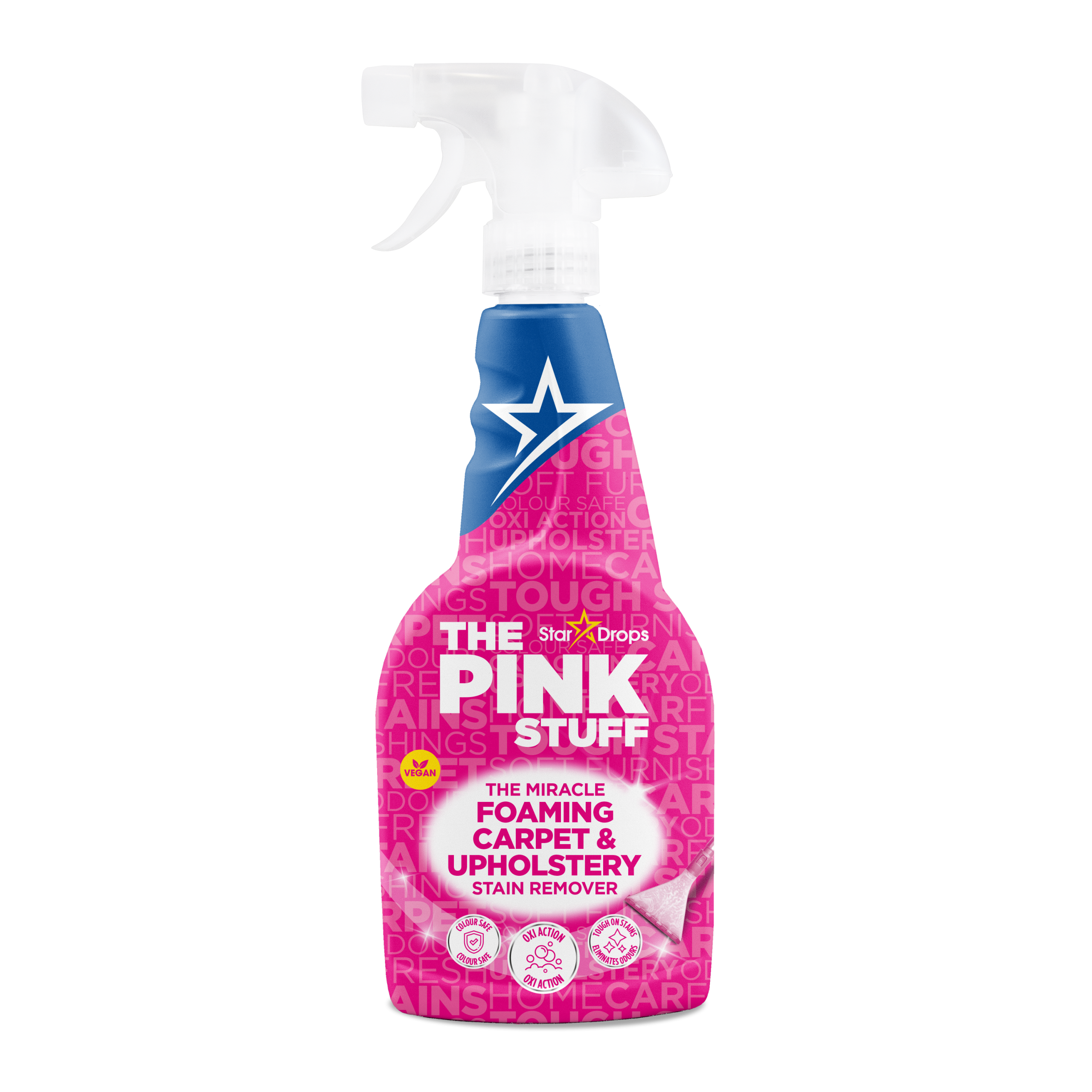 PINK STUFF- CARPET or WINDOW cleaner - The Miracle Foaming Carpet and Upholstery