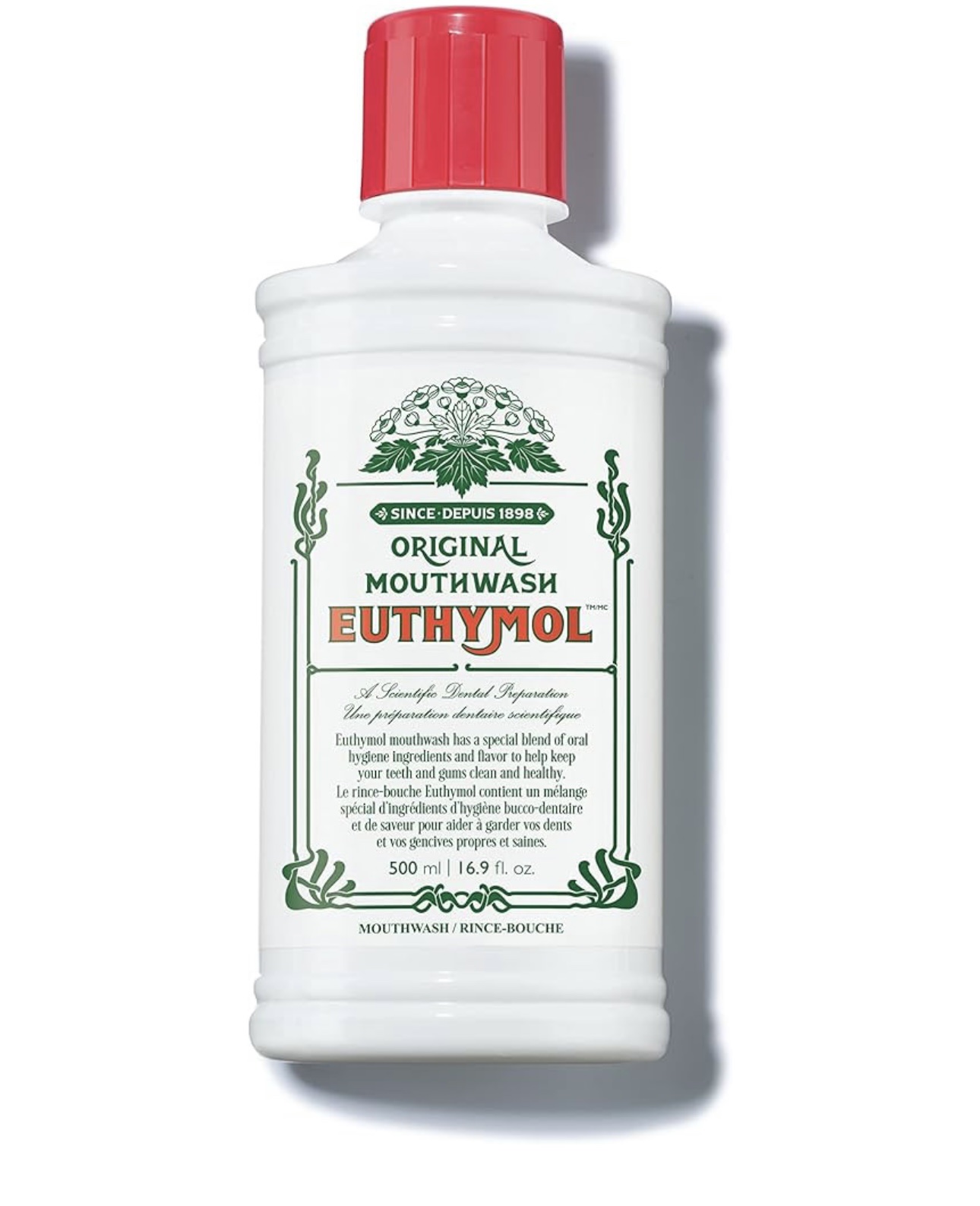 Euthymol Mouthwash ICY Mint 500ml - ORIGINAL