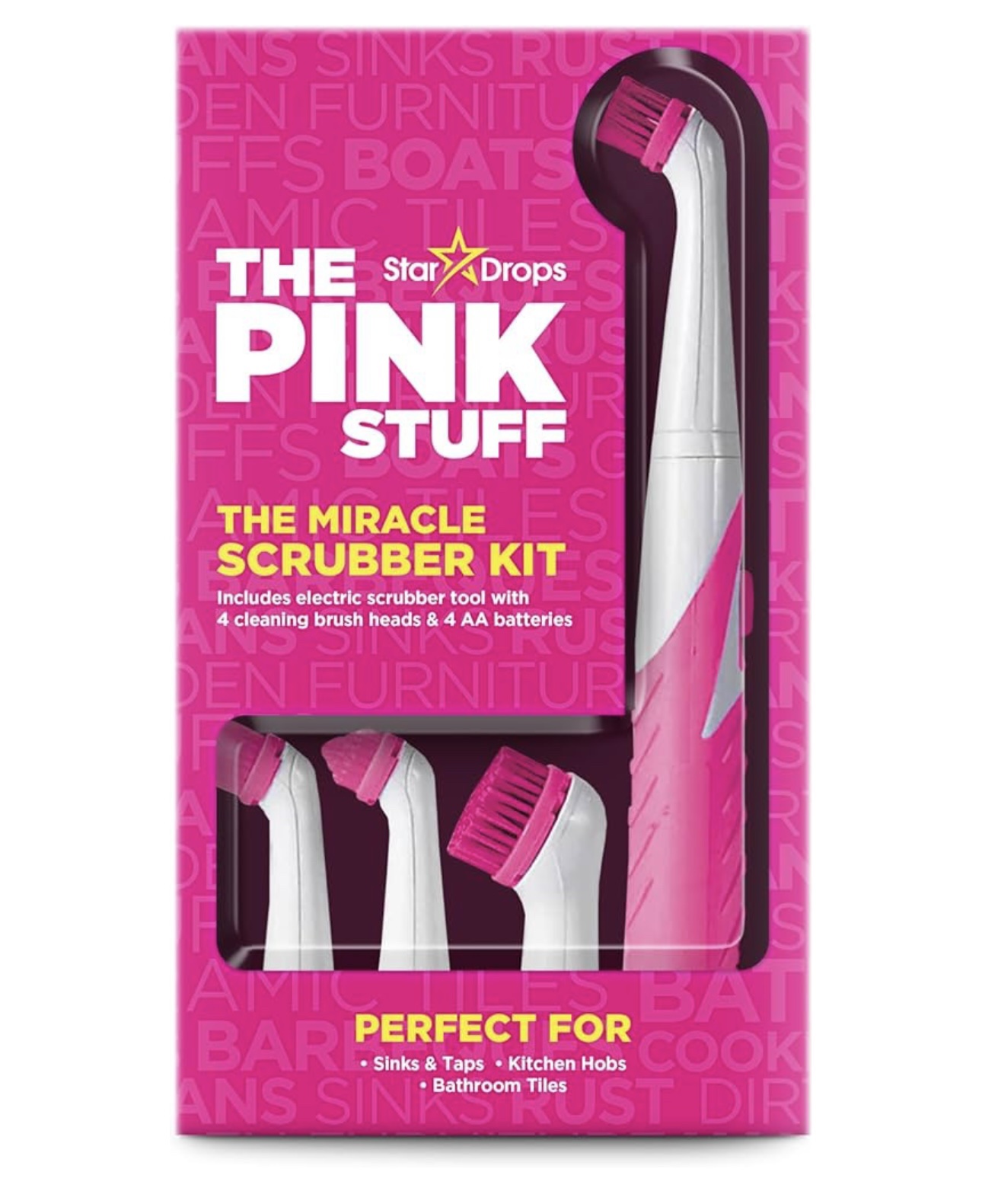 THE PINK STUFF THE MIRACLE SCRUBBER KIT