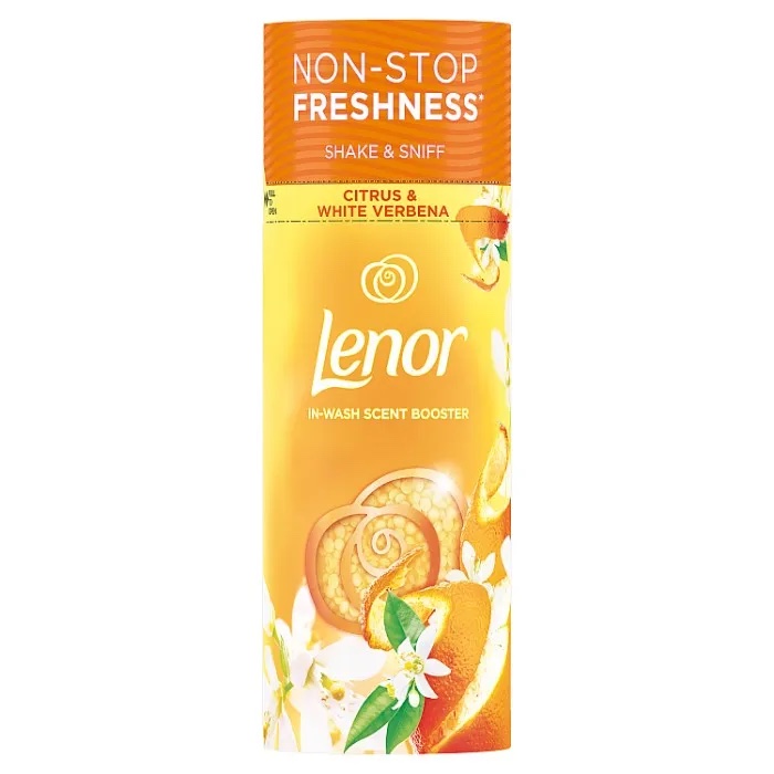 LENOR In-Wash Laundry Scent Booster Beads - 176g - CITRUS & WHITE VERBENA