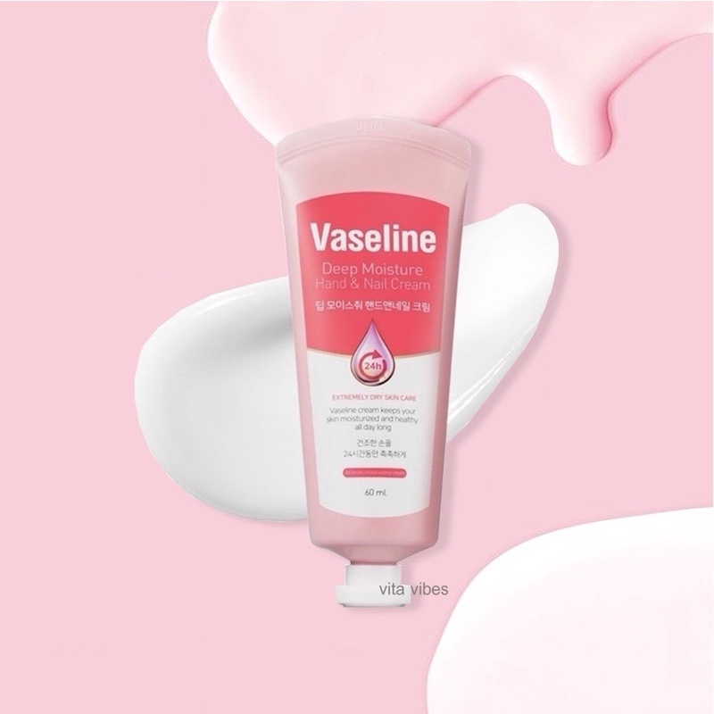 VASELINE DEEP MOISTURE HAND & NAIL CREAM