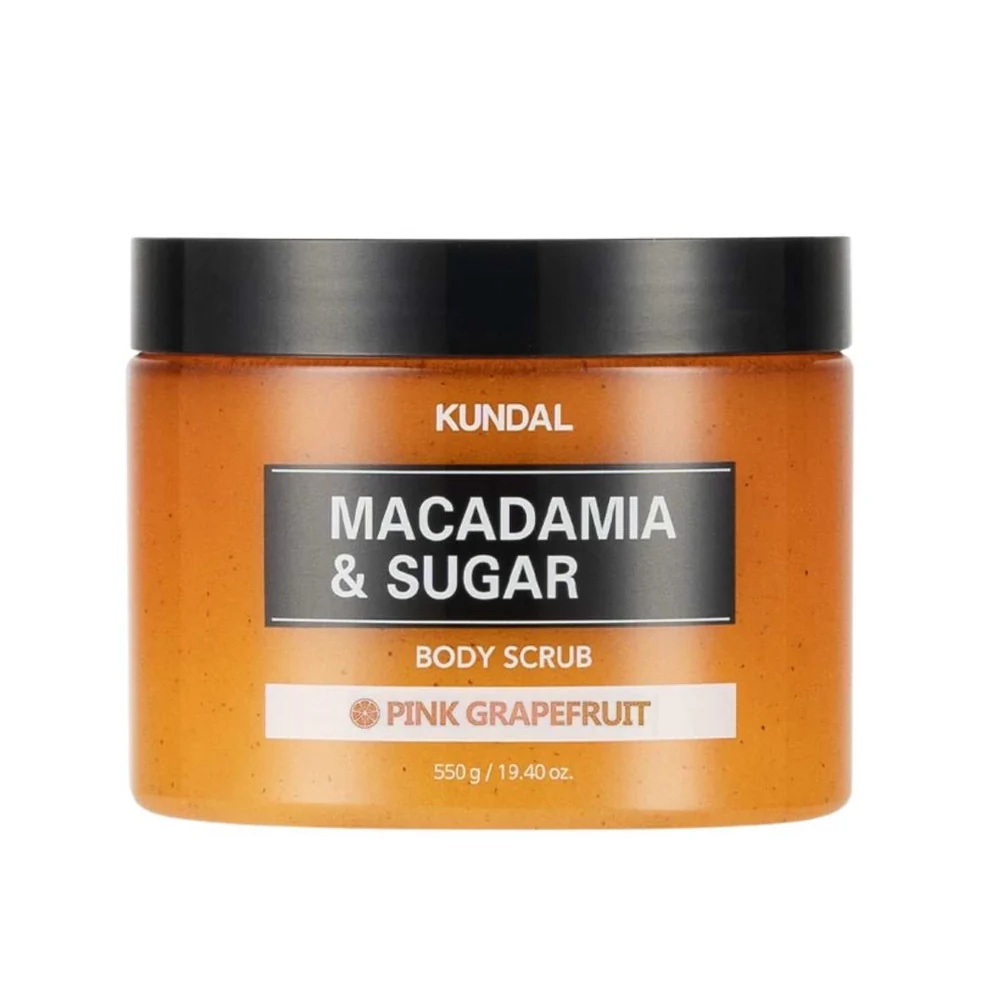 KUNDAL Macadamia & Sugar Body Scrub - 550g - Pink GrapeFruit