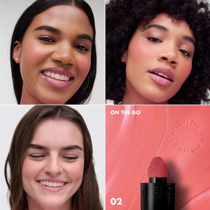 BLUSH & GO SEPHORA - 02 watermelon pink matte