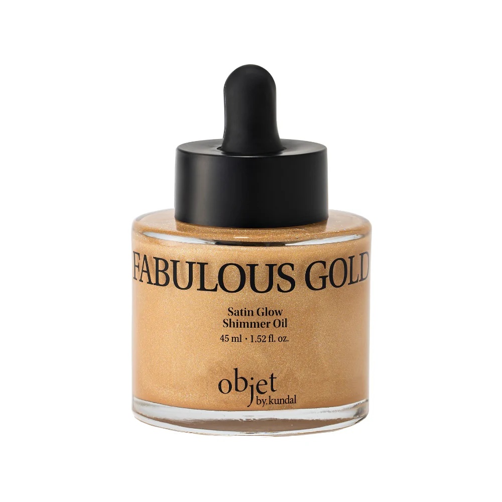 Objet by Kundal SATIN GLOW SHIMMER OIL 45ML - Fabulous Gold