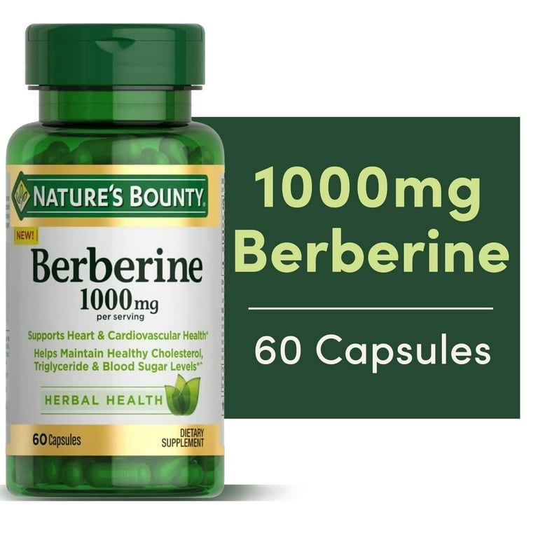 NATURE’S BOUNTY BERBERINE 1000mg