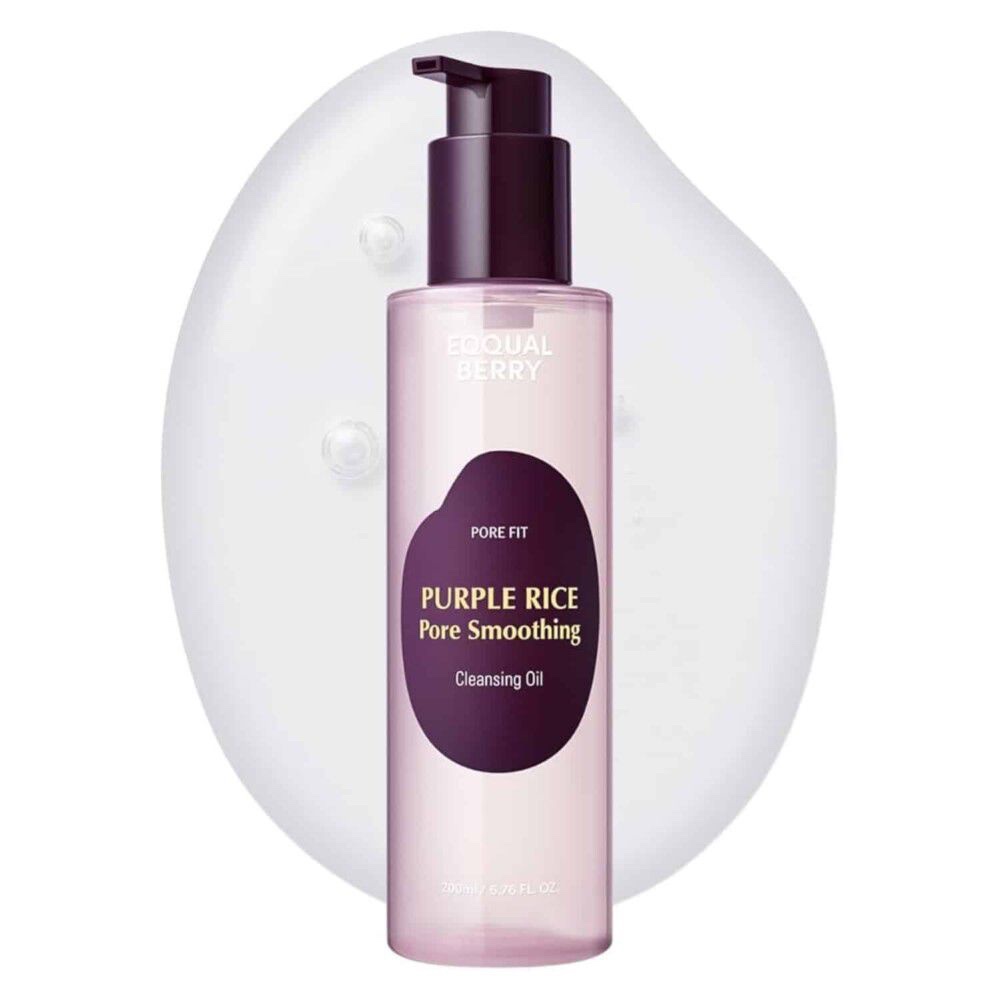Eqqualberry Purple Rice Pore Smoothing Oil Cleanser