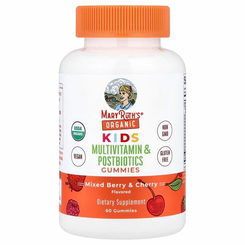 MARY RUTH’S KIDS MULTI-VITAMIN & POSTBIOTICS