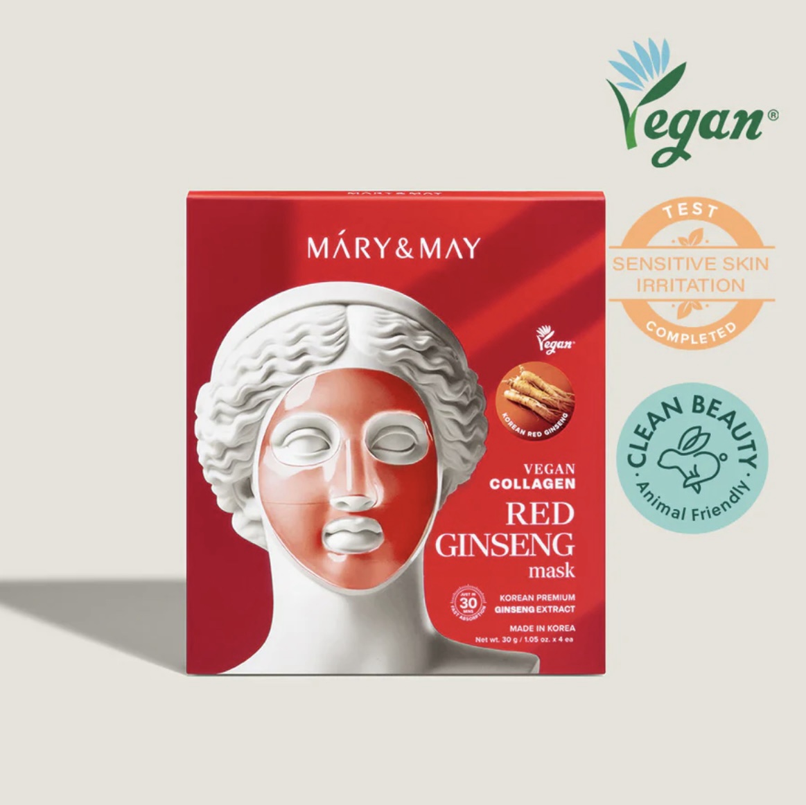 MARY & MAY RED GINSENG MASK