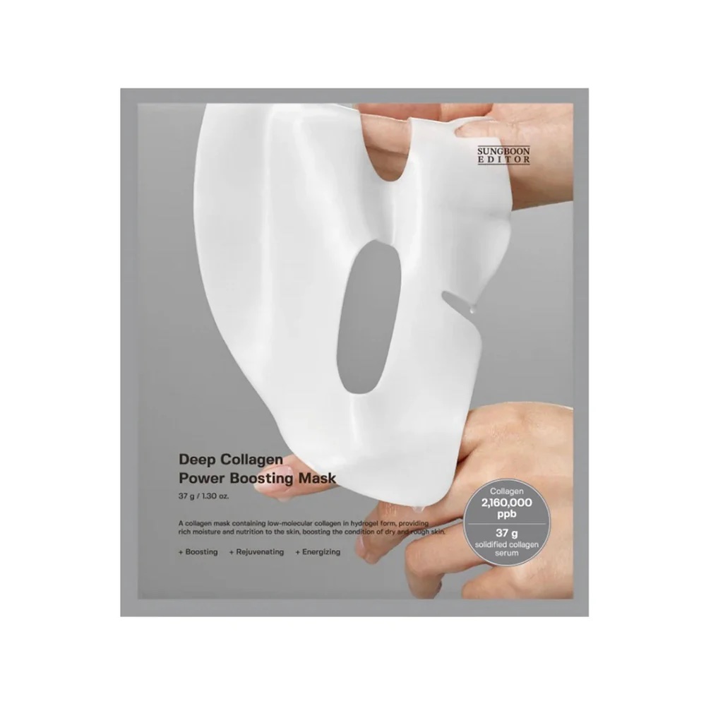 SUNGBOON EDITOR DEEP COLLAGEN POWER BOOSTING MASK 4EA - Single