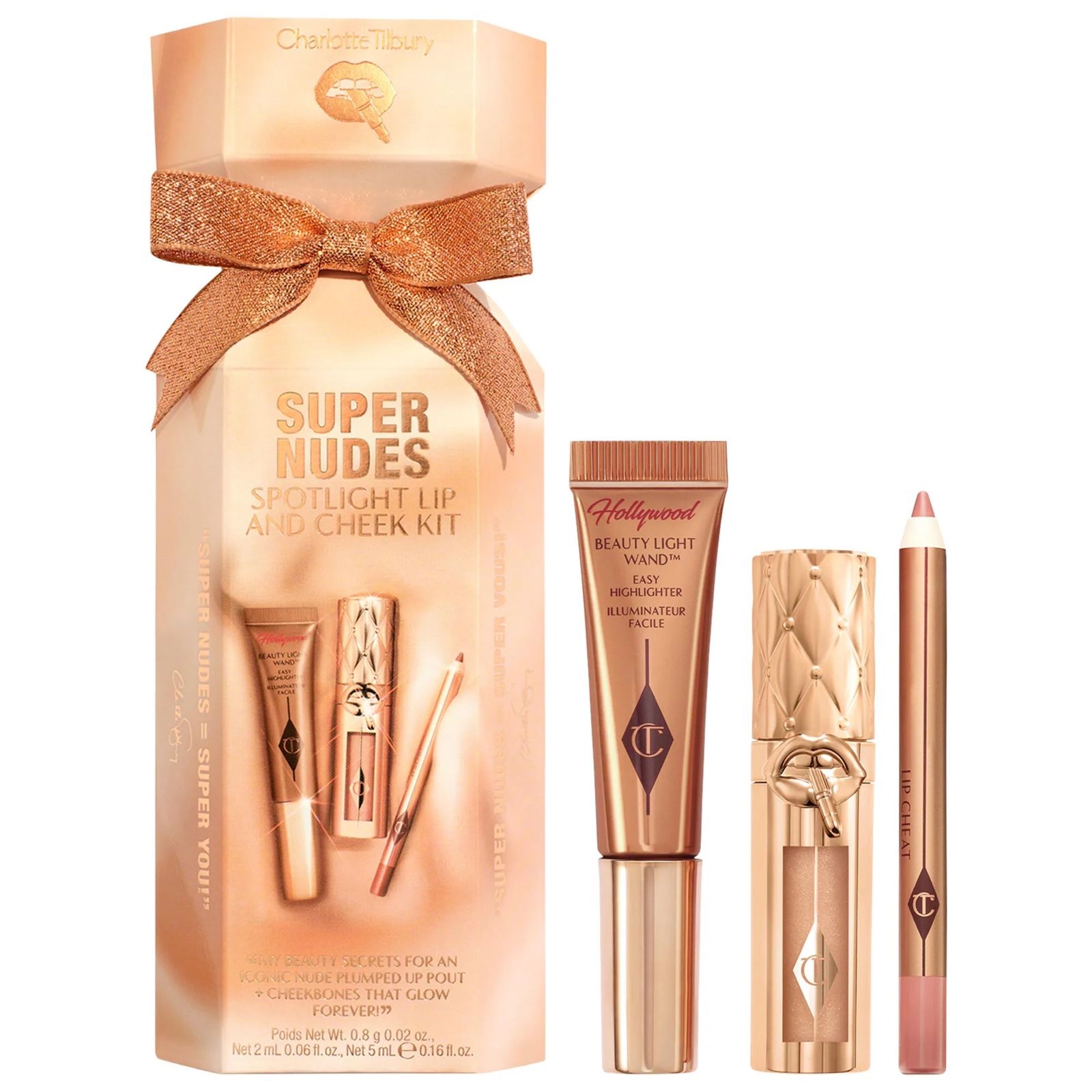 CHARLOTTE TILBURY SUPER NUDES LIP & CHEEK KIT