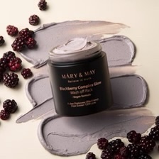 Mary&May Vegan Blackberry Complex Glow Wash off Pack