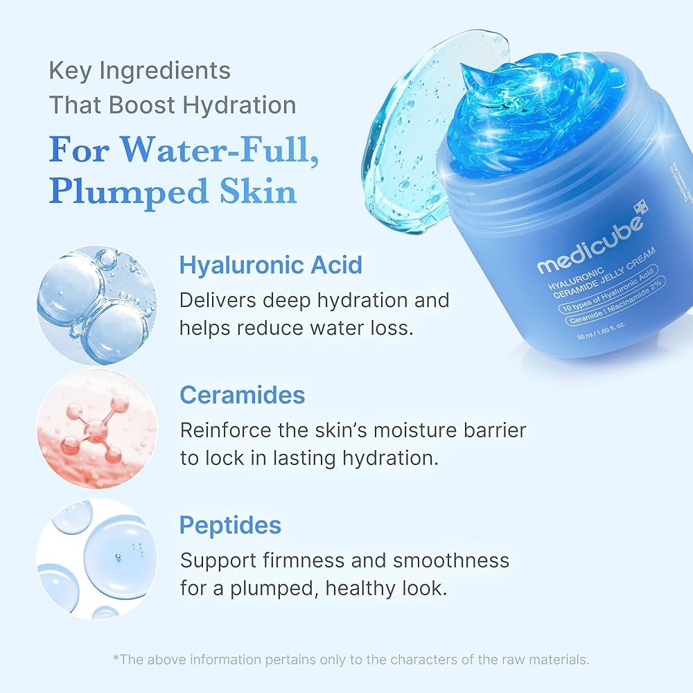 Medicube HYLARUONIC CERAMIDE
JELLY CREAM 50ml
