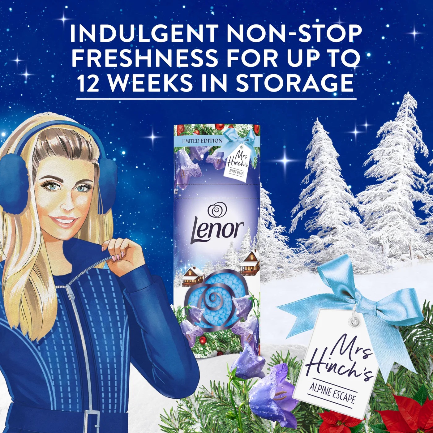 Lenor Scent booster Bluebells and Wild Berries 495gm- LIMITED EDITION