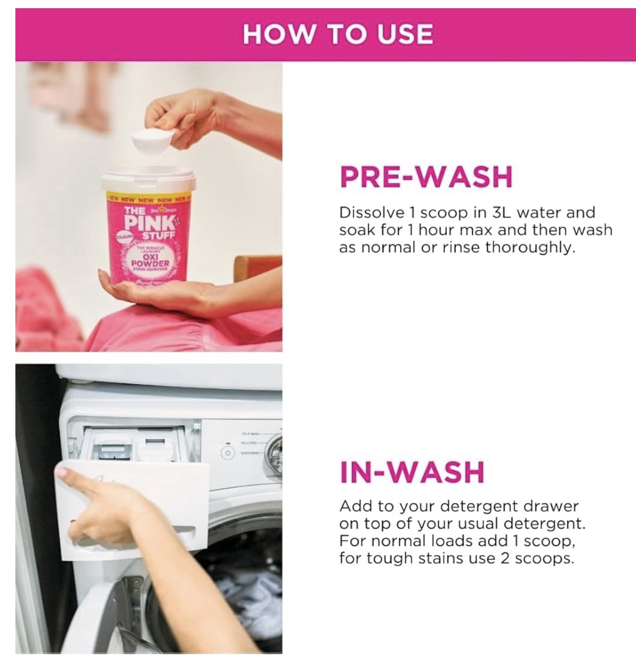 PINK STUFF OXI POWDER