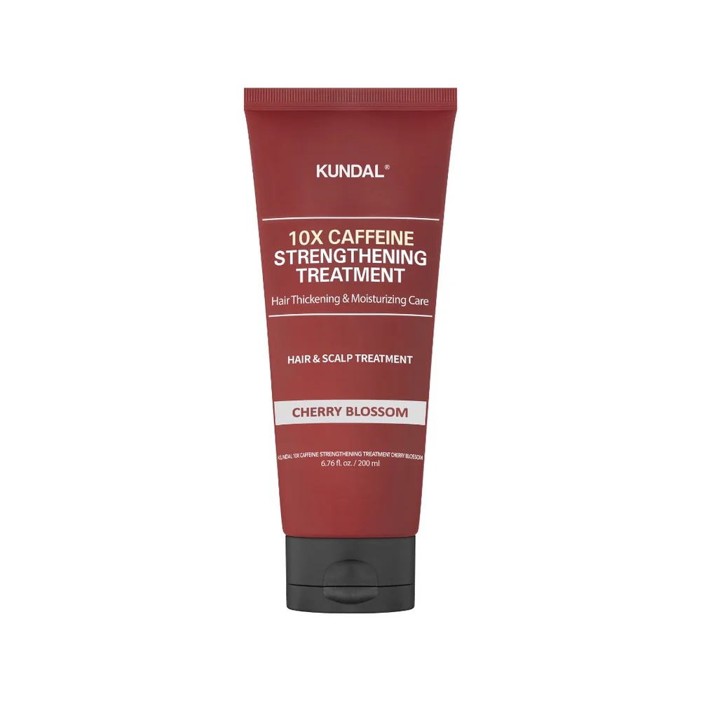 KUNDAL 10X CAFFEINE STRENGTHENING TREATMENT 200 ML - cherry blossom