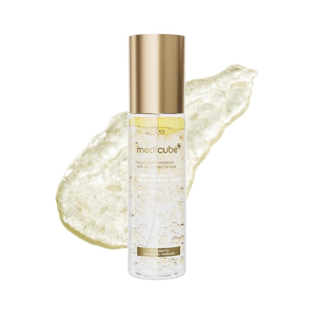 Medicube Kojic Acid Turmeric Vita Jelly Mist Serum.