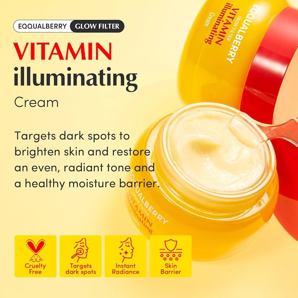 Eqqualberry Vitamin Illuminating Cream.