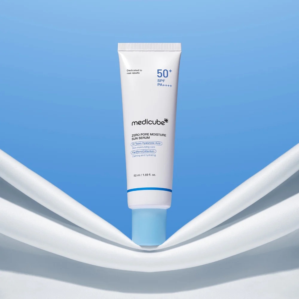 MEDICUBE ZERO PORE HYDRATING SUN SERUM
