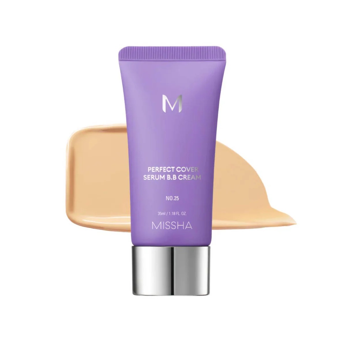 MISSHA PERFECT COVER SERUM BB CREAM - 25- Warm Beige