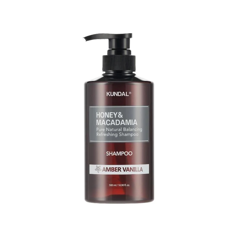 KUNDAL Honey & Macadamia Nature Shampoo - 500ml - Amber vanilla